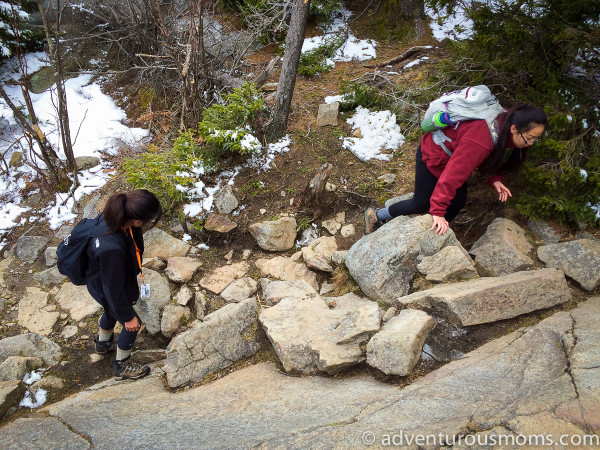 Hiking Mt. Monadnock in Jaffrey, NH