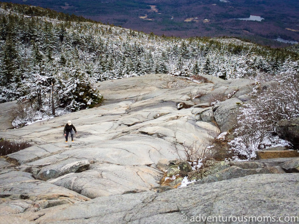 Hiking Mt. Monadnock in Jaffrey, NH