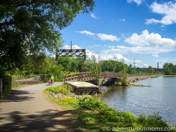 Island Line Rail Trail in Burlington, VT