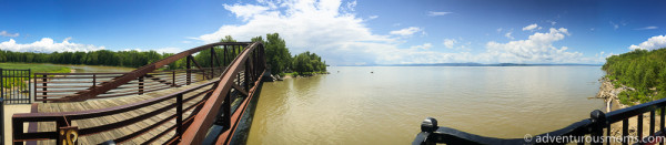 Island Line Rail Trail in Burlington, VT