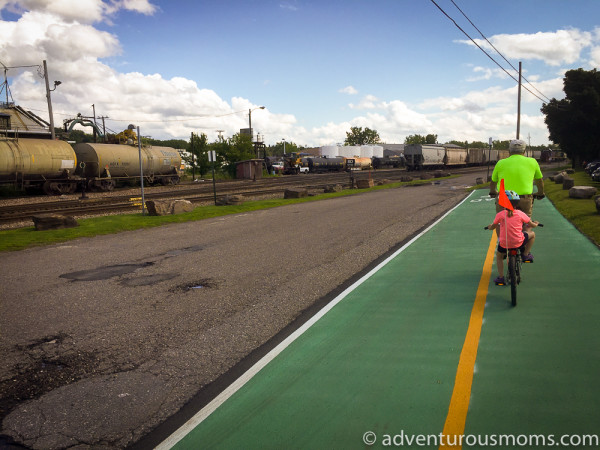 Island Line Rail Trail in Burlington, VT