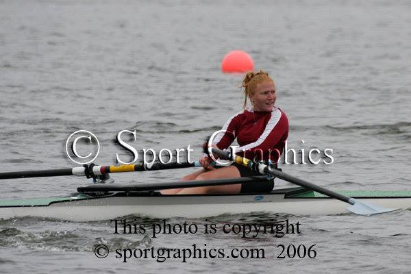 Amber racing at Nationals.