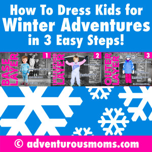 How to Dress Kids for Winter Adventures