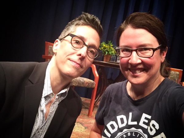 Me with Alison Bechdel