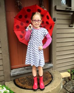 Addie's first day of 1st grade