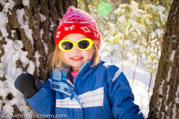 Snowshoeing on Weir Hill