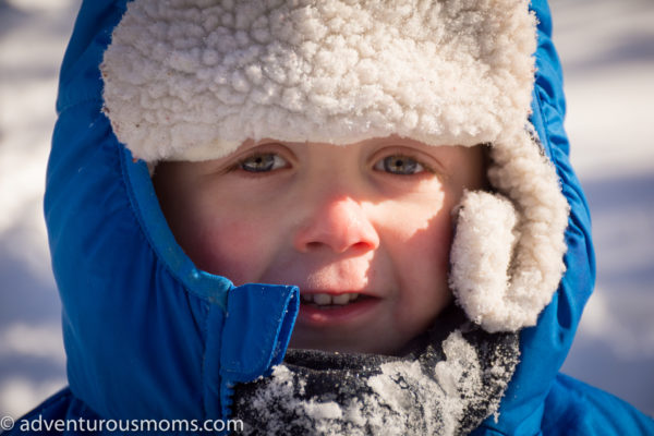 Snowshoeing on Weir Hill