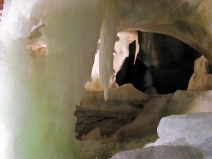 The ice caves in Obertraun, Austria.