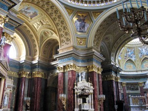 St. Steven’s Basilica in Budapest, Hungary.