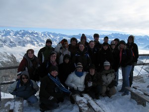 Atop Mt. Pilatus in Lucerne, Switzerland.