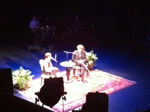 Neil Gaiman at the Portsmouth Music Hall in NH.