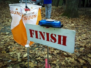 Orienteering Finish Line