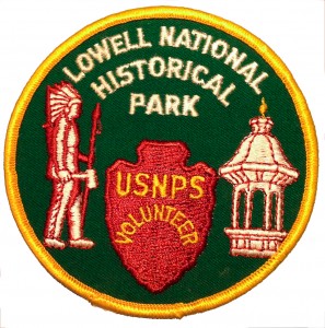 Lowell National Historical Park Volunteer Badge