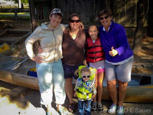 Getting ready to canoe on the Ipswich River!