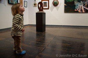 Exploring the Loading Dock Gallery at the Western Ave Studios in Lowell, MA.