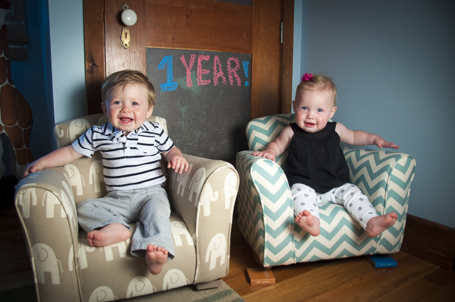 twins turn one!