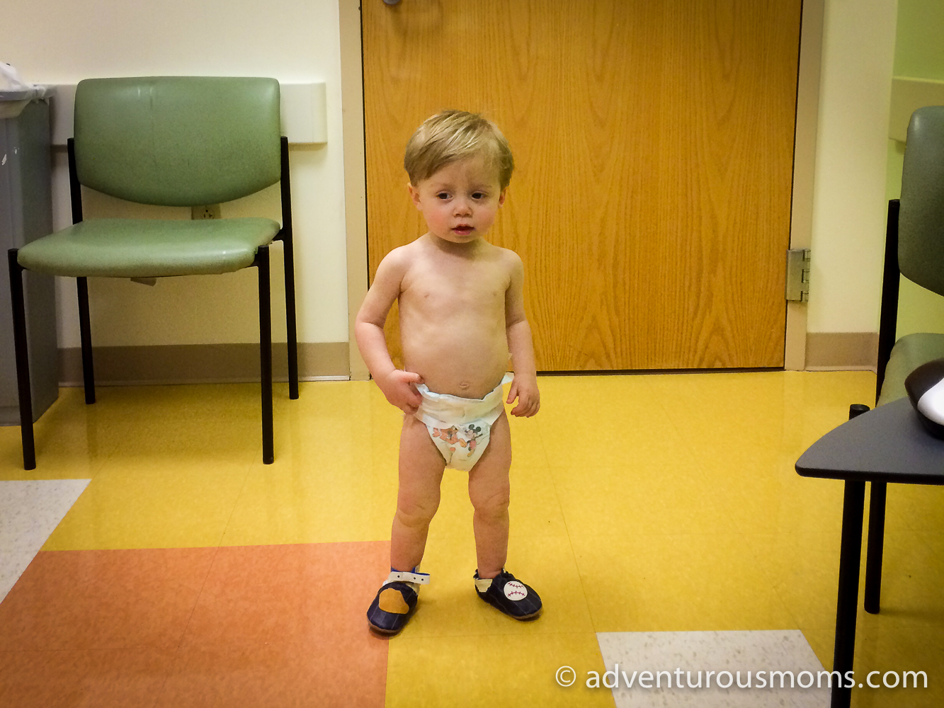 Evan at the Cardiologist