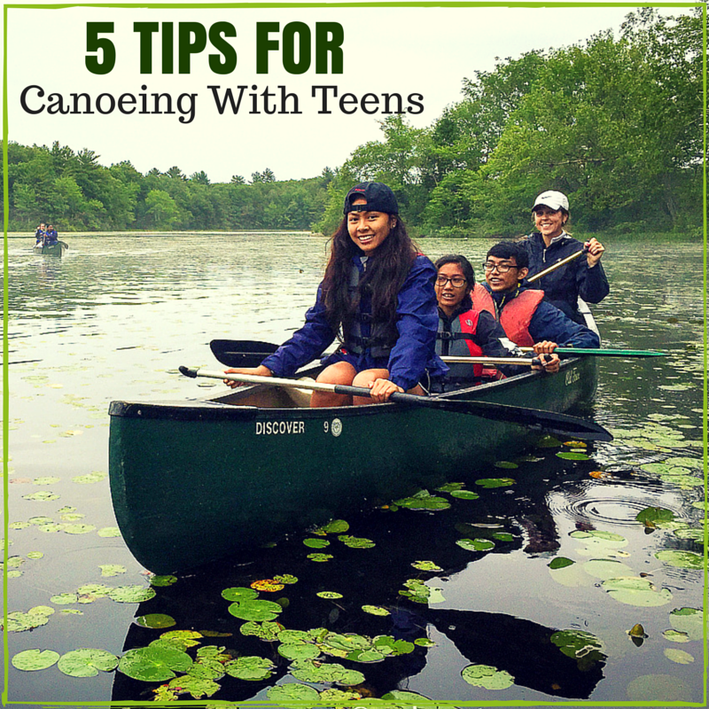 5 Tips for Canoeing With Teens